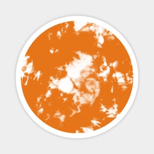 Orange Storm - Tie-Dye Shibori Texture Magnet